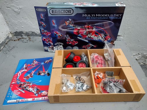 Erector multi models set - models, 30