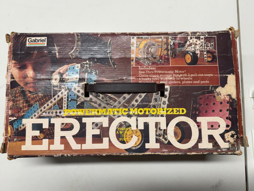 Vintage erector set powermatic - vintage,